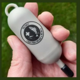 Raccoglitore di fili con logo CPMT